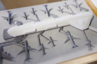 A model of O'Hare Airport Concourse D at the Loop offices of Skidore, Owings & Merrill. | Anthony Vazuez/Sun-Times