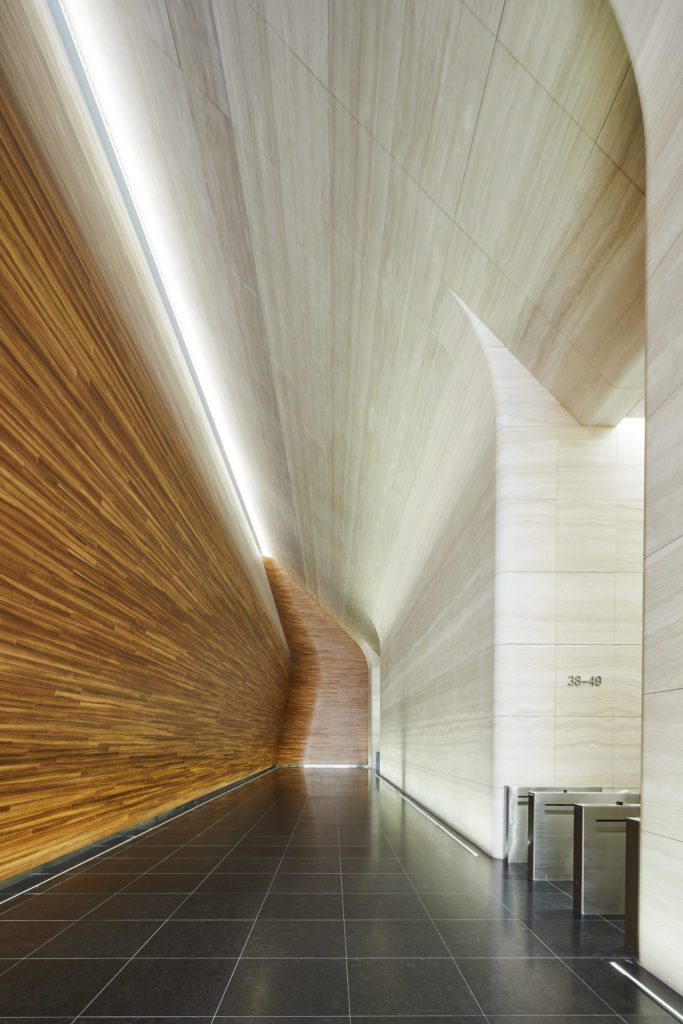 Slide 9 of 15, One Manhattan West Lobby