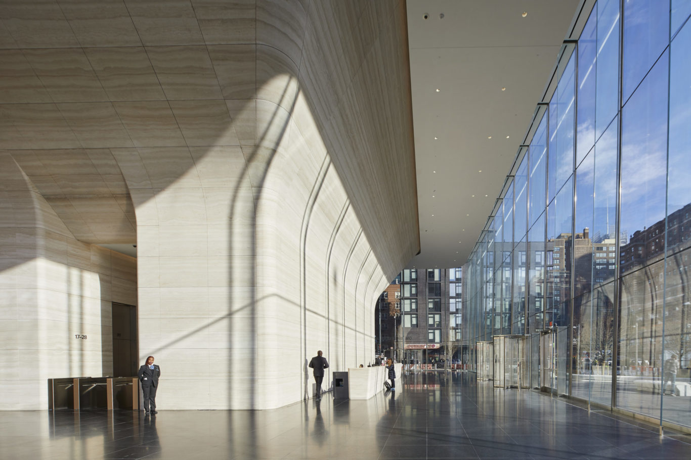 Slide 8 of 15, One Manhattan West Lobby