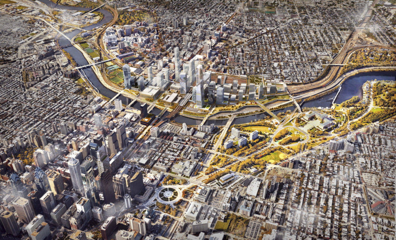 Slide 8 of 8, Philadelphia 30th Station Aerial Masterplan