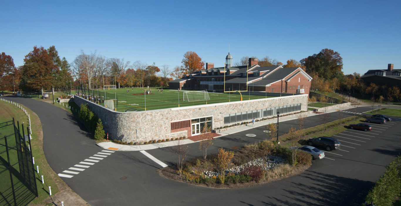 Slide 2 of 8, Brunswick School – Natatorium