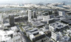 Long Beach Civic Center - Aerial