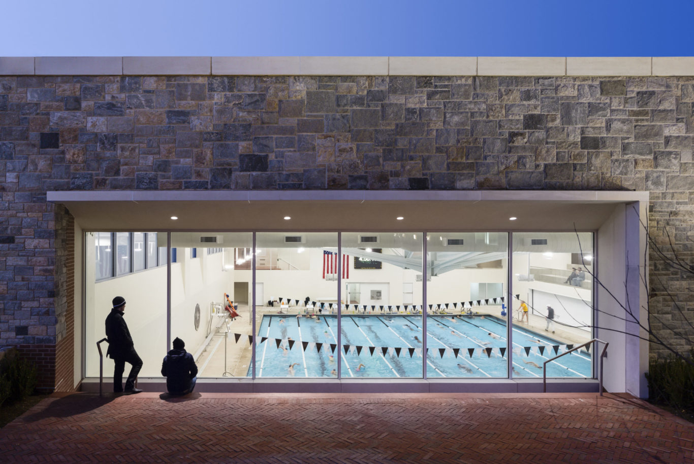 Slide 5 of 8, Brunswick School – Natatorium