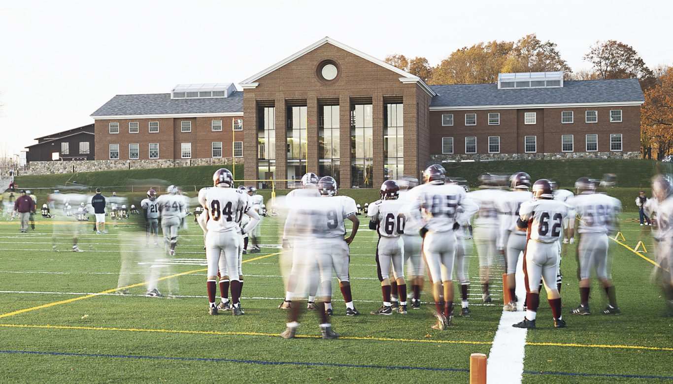 Slide 5 of 7, Brunswick School – Field House