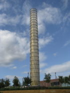 James Carpenter's "Hope Tower," detail.