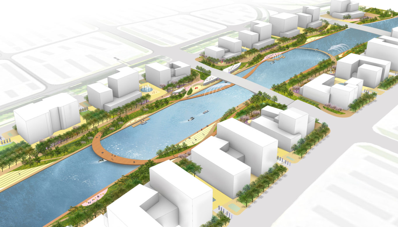 Slide 4 of 9, Zhengzhou Public Realm Improvement Plan