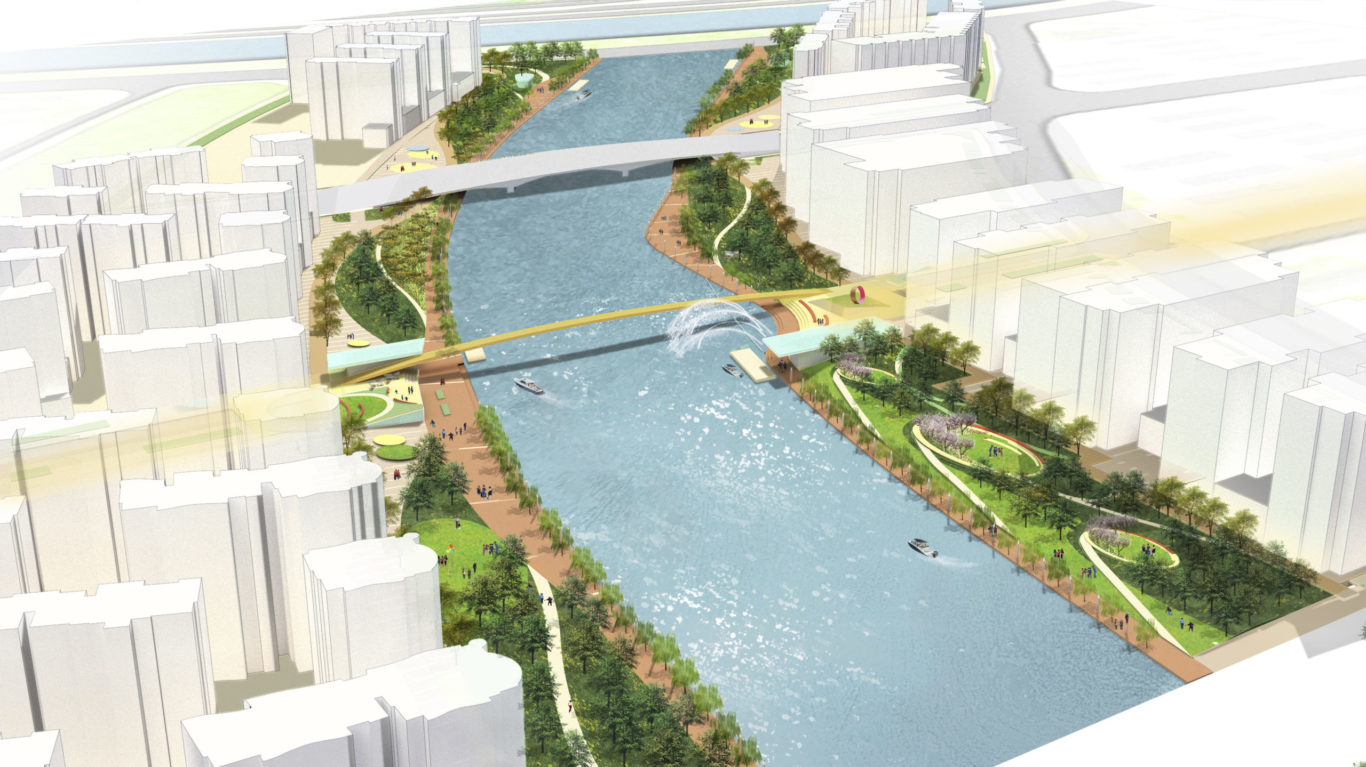 Slide 3 of 9, Zhengzhou Public Realm Improvement Plan