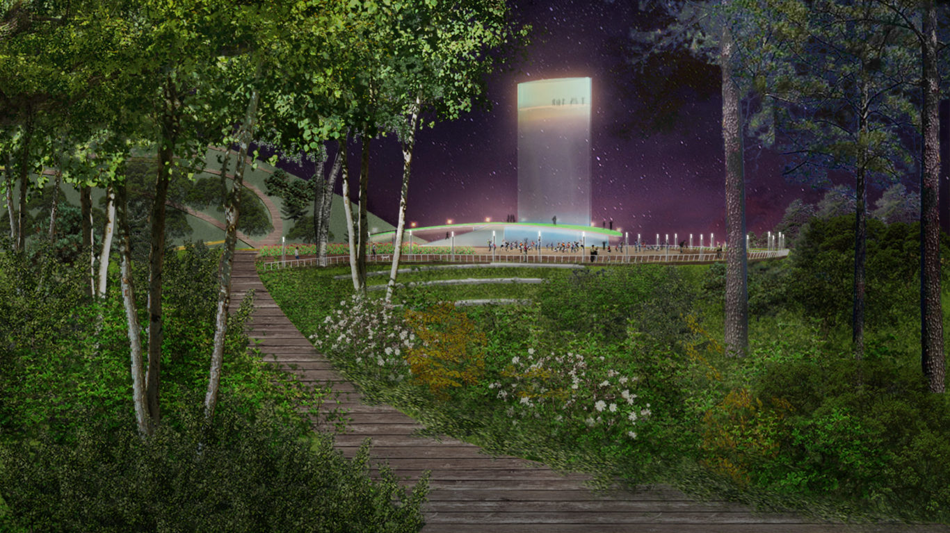 Slide 4 of 10, Jinan Ribbon Park